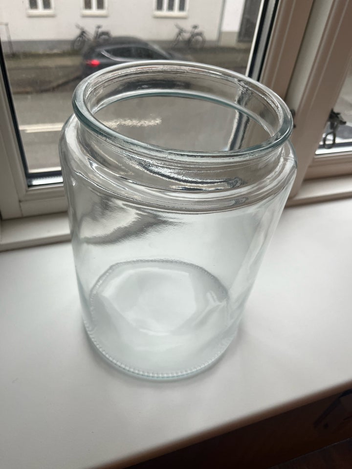 Vase, Glas Krukke