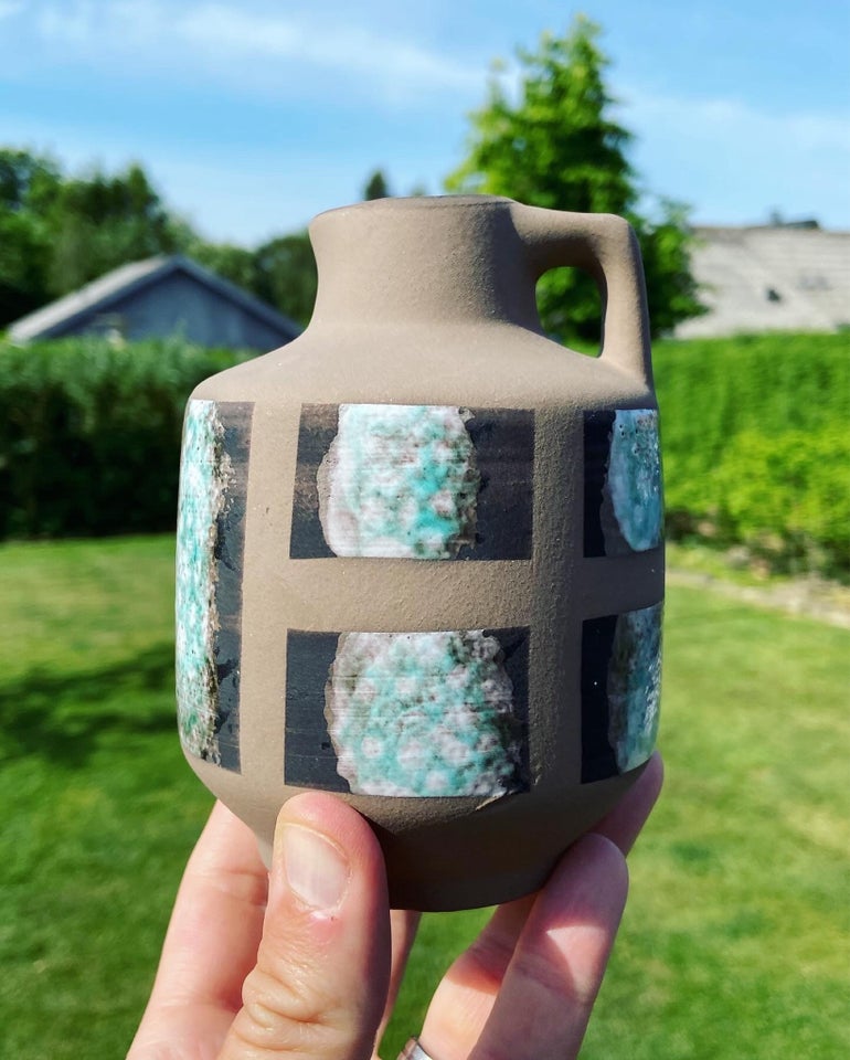 Keramik Vase / kande Strehla