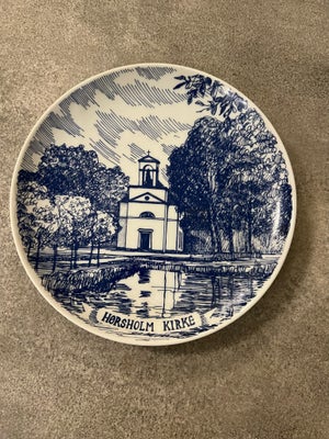 Porcelæn Tallerken / fad Lise