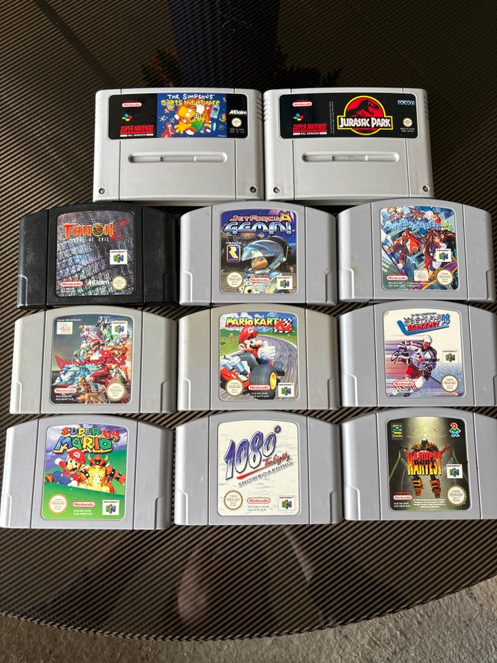 Blandede spil til N64 og SNES N64