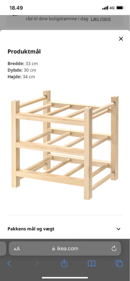 Vinreol Ikea