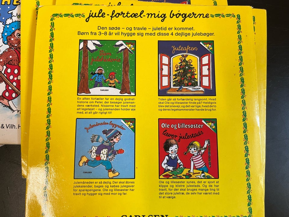 Julebøger, -