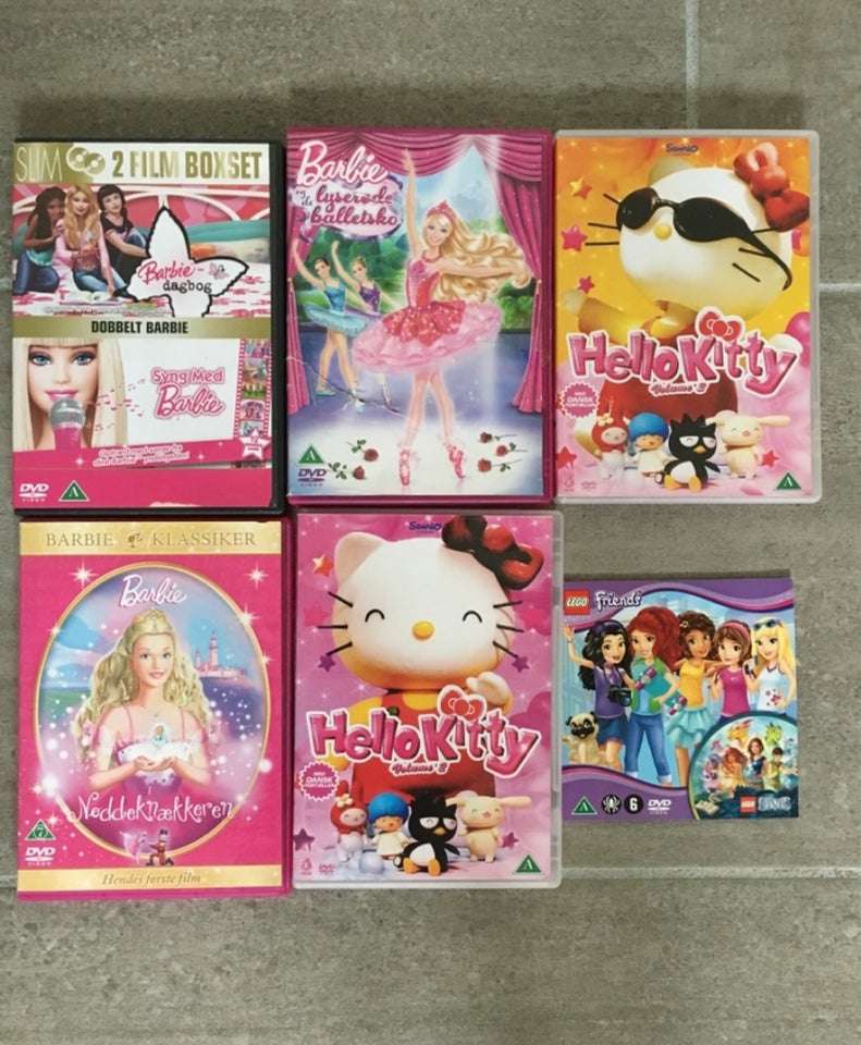 Barbie og Hello Kitty DVD