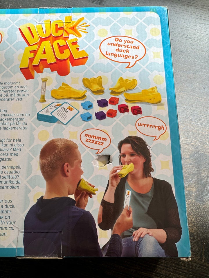 Duck face , brætspil