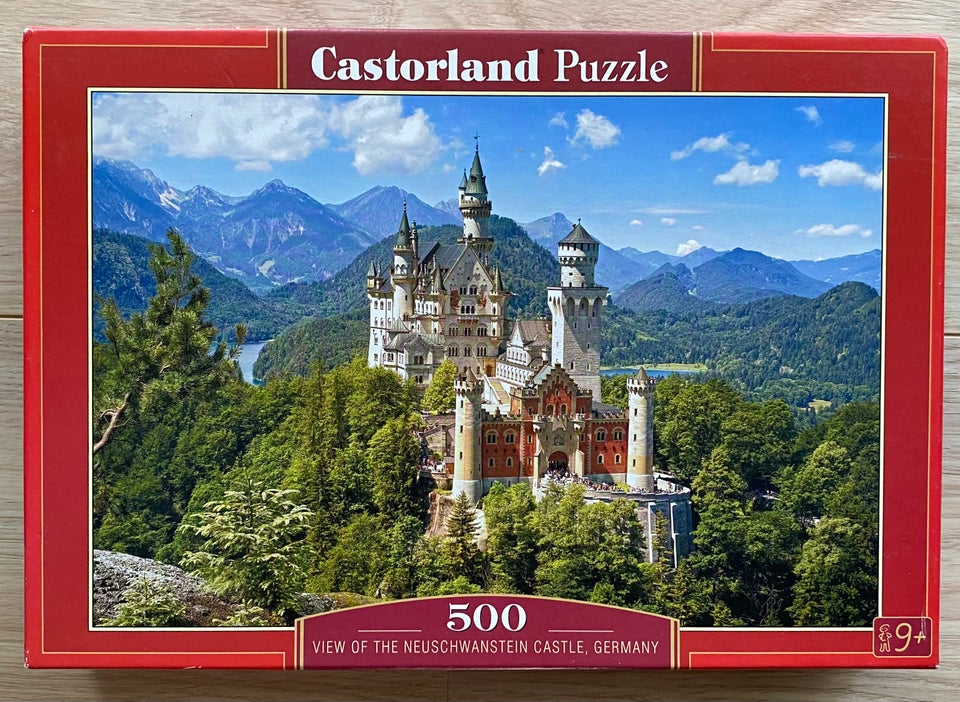 View of the Neuschwanstein Castle -