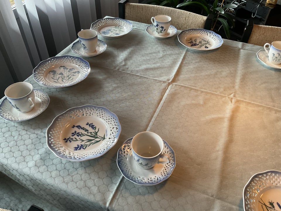 Porcelæn Ældre Kaffestel Stel