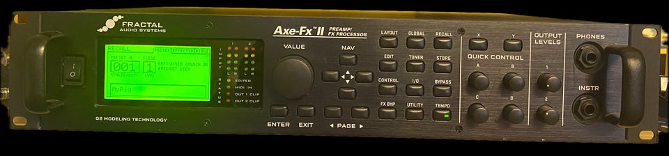 Amp Modeller Fractal Axe-Fx II