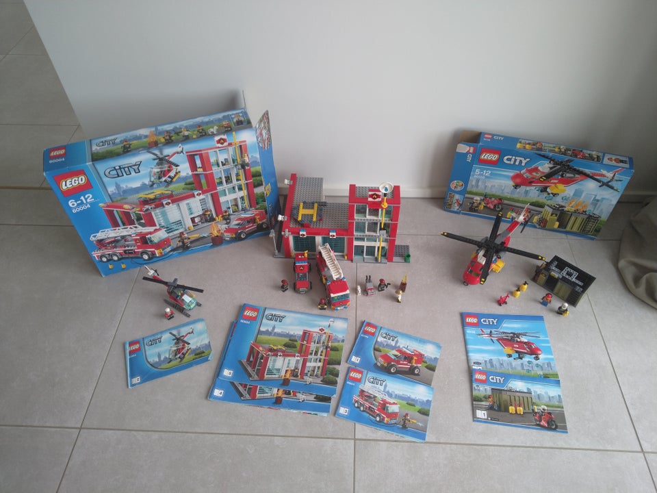 Lego City 60004  60108 City