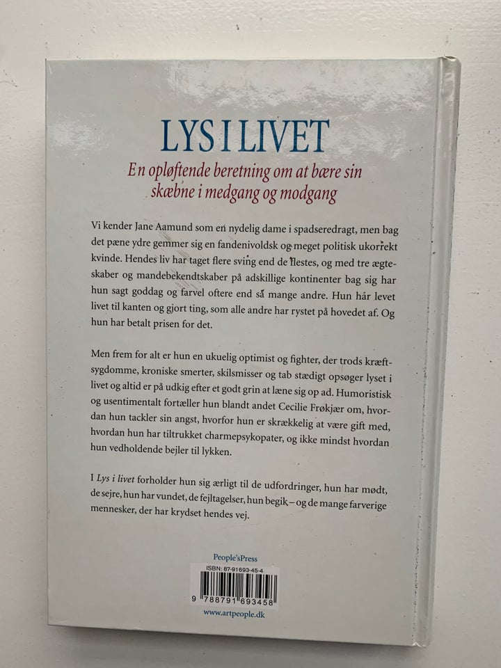 Lys i Livet, Cæcilie Frøkjær / Jane