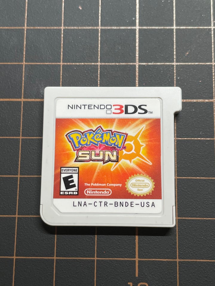 Pokemon Sun, Nintendo 3DS,