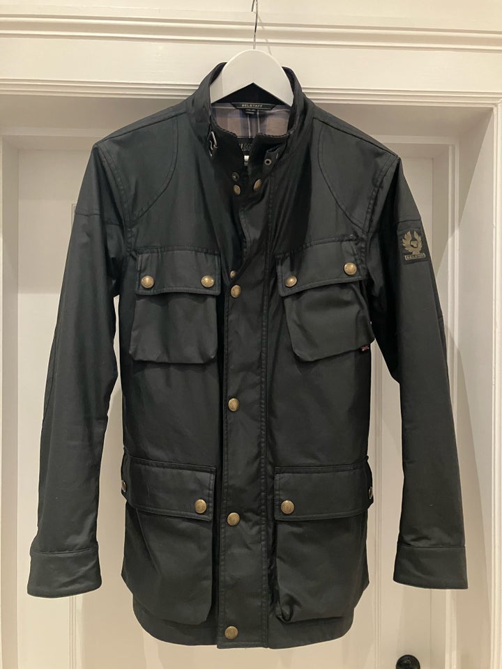 Oilskinsjakke, str. S, Belstaff