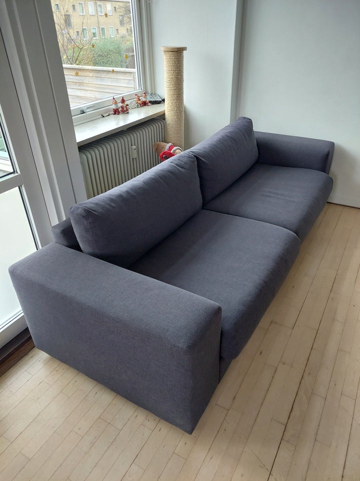 Sofa, bomuld, 3 pers.