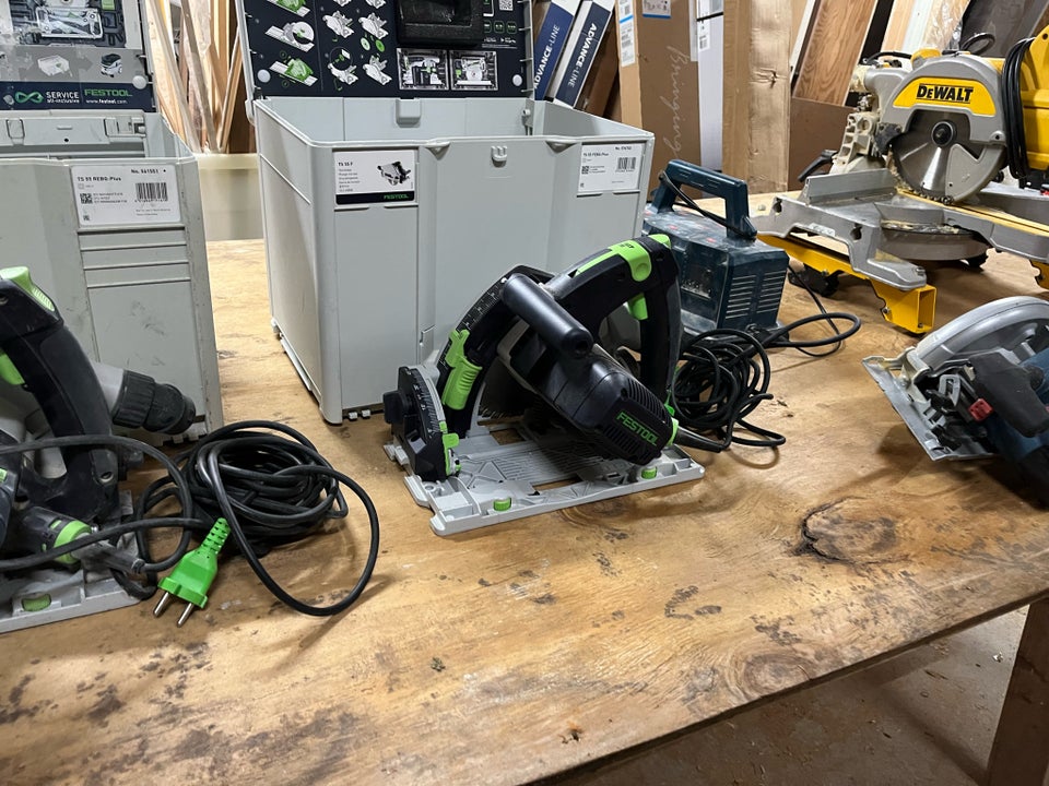 Dyksav, Festool, bosch