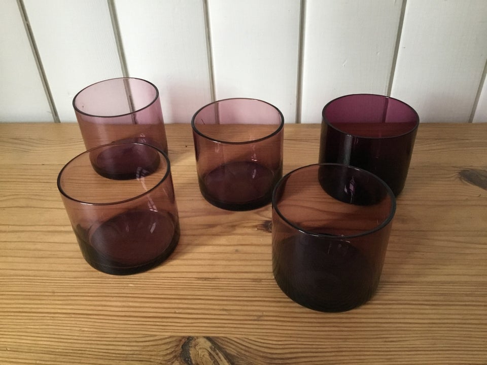 Glas Vand og snapseglas