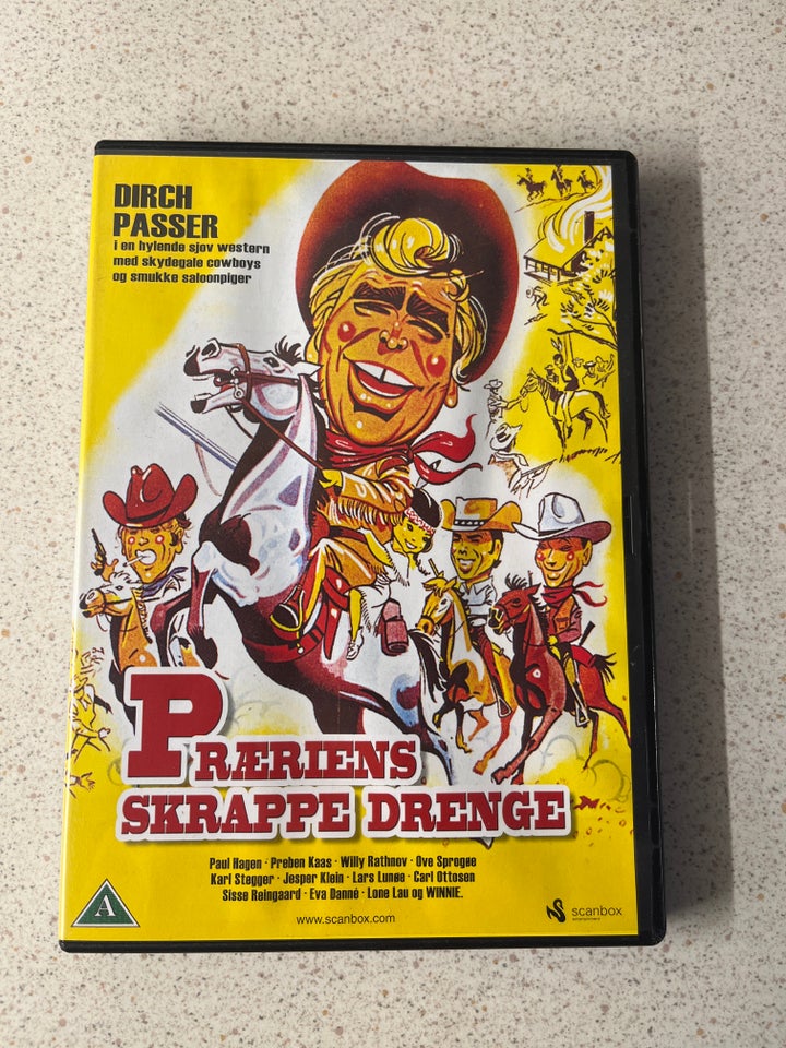 Præriens skrappe drenge, DVD,