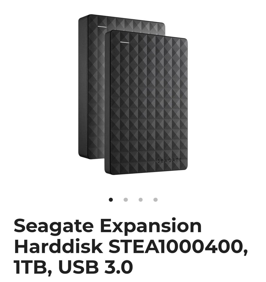 Seagate, ekstern, 1000 GB