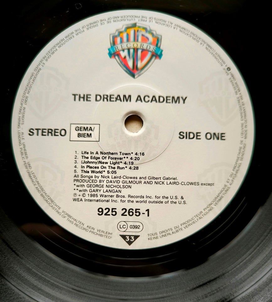 LP The Dream Academy