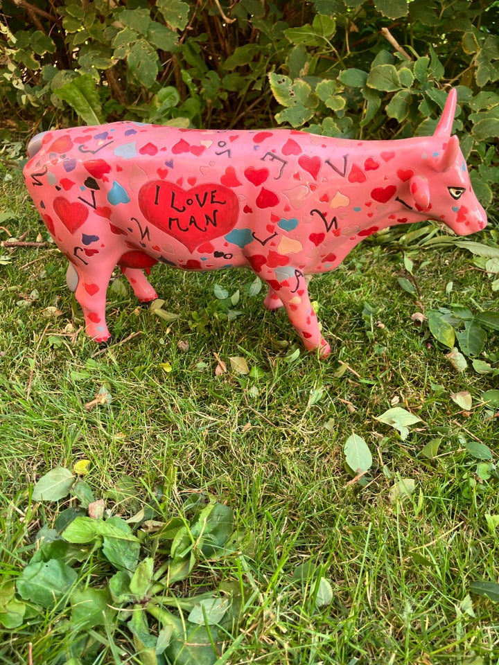 Samlefigurer Cow parade love