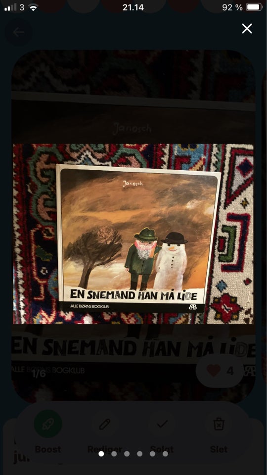 En snemand han må lide, Janosch