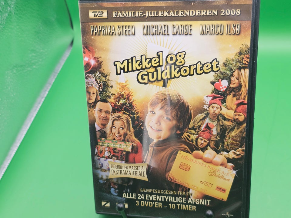 Mikkel og Guldkortet, DVD,