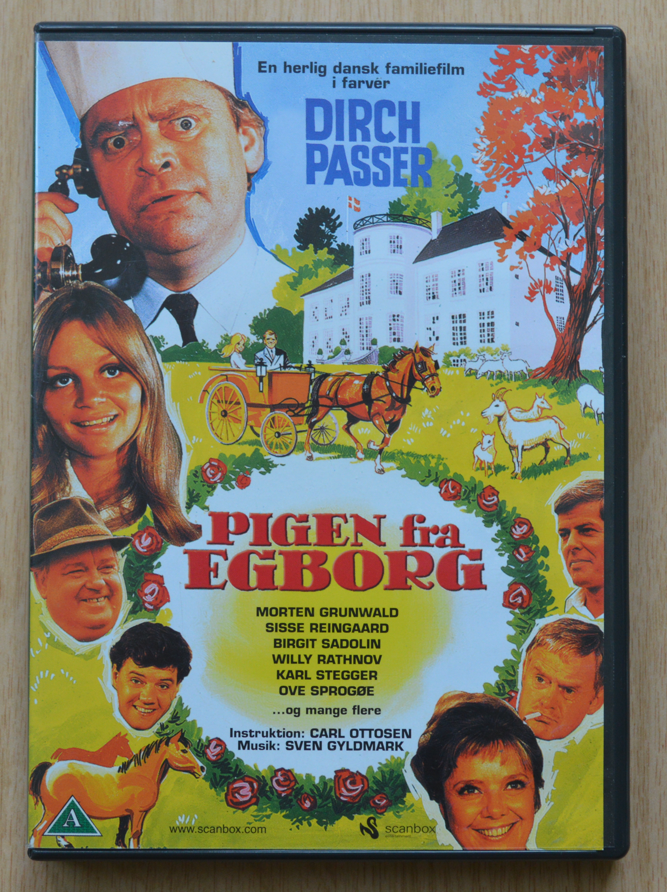 Pigen fra Egborg, DVD, komedie