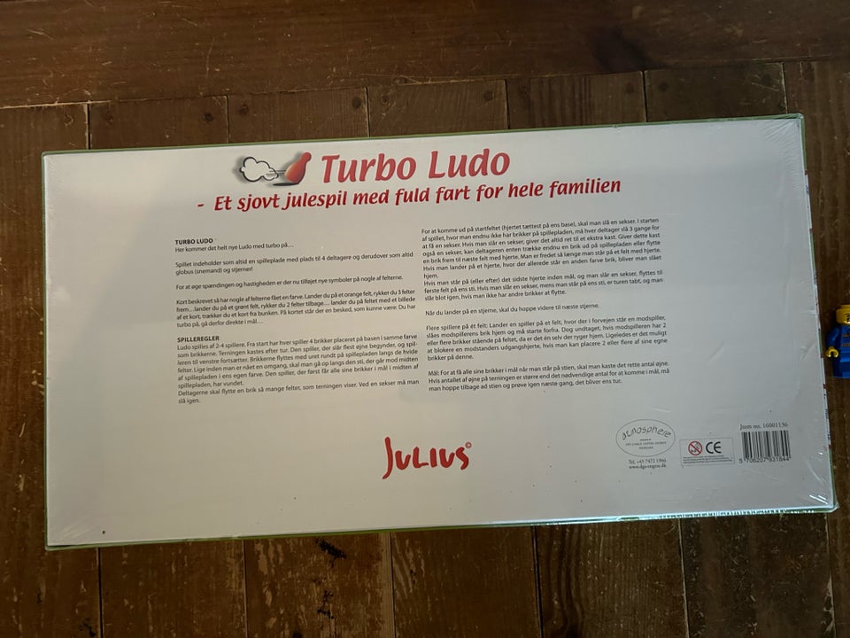 Turbo juleludo Ludo , Julespil,