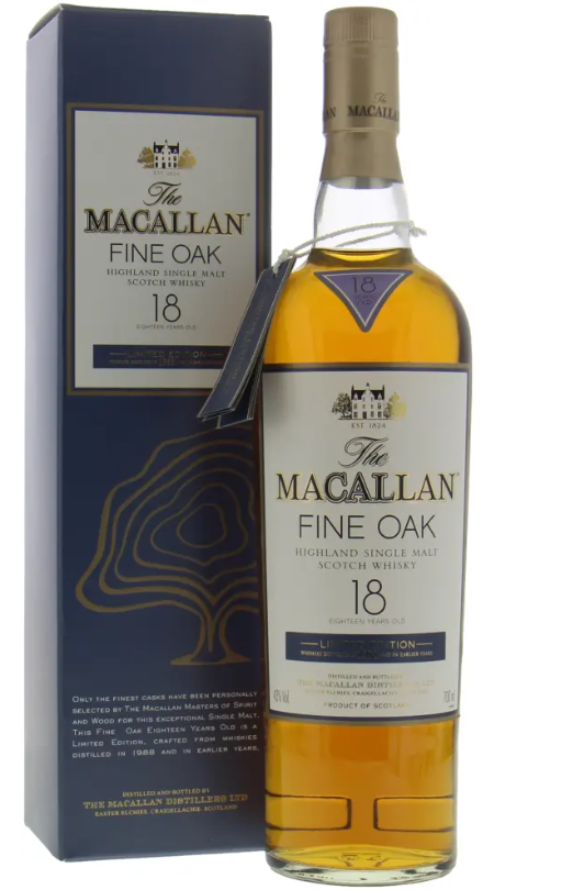 Spiritus, Macallan Fine Oak 18 Year