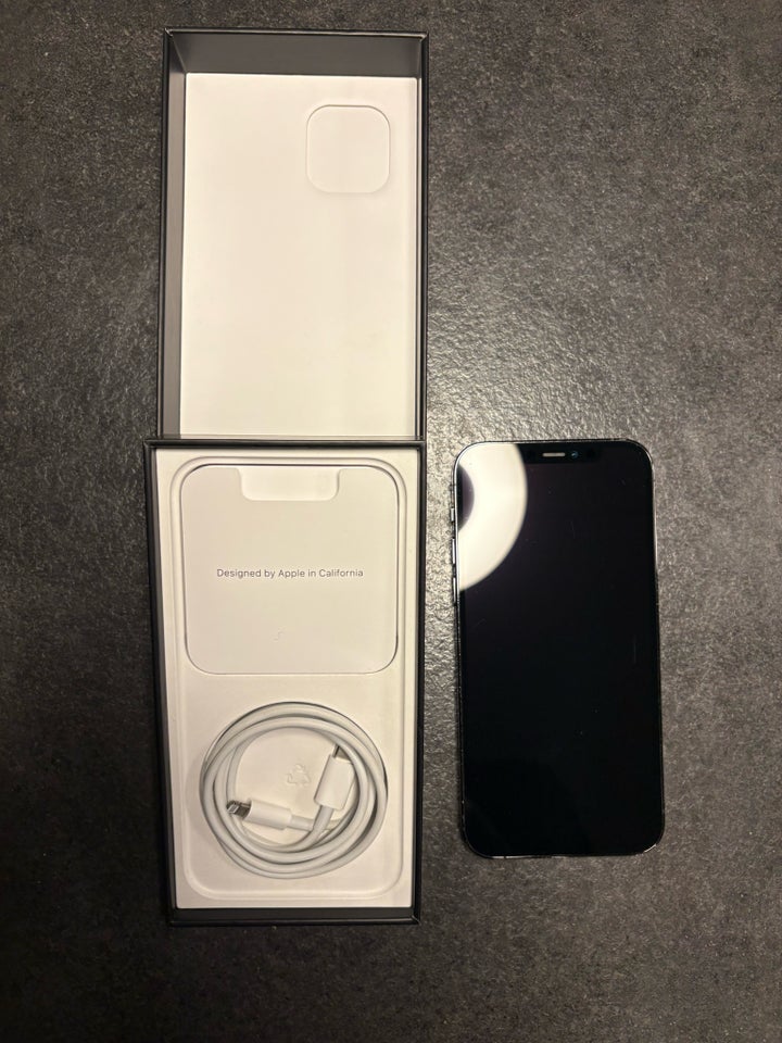 iPhone 12 Pro, 128 GB, sort