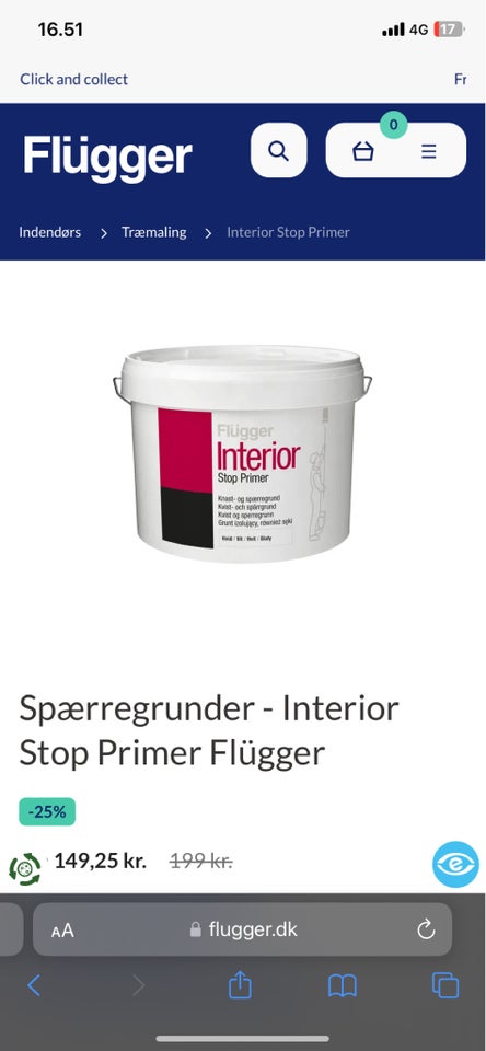 Stop primer, Flugger, 10 liter