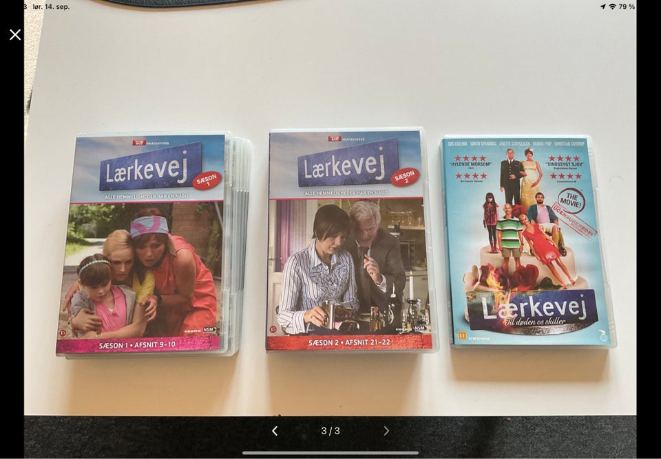 Lærkevej 1  2 sæson, DVD, TV-serier