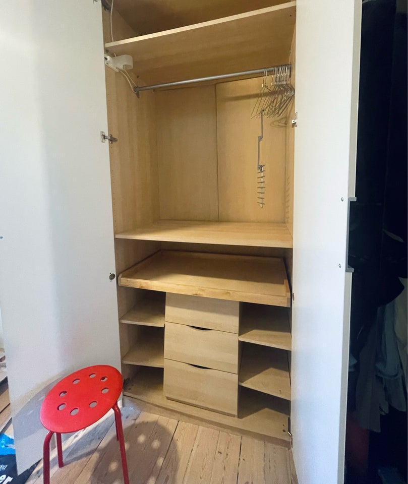 Garderobeskab IKEA b: 100 d: 60 h: