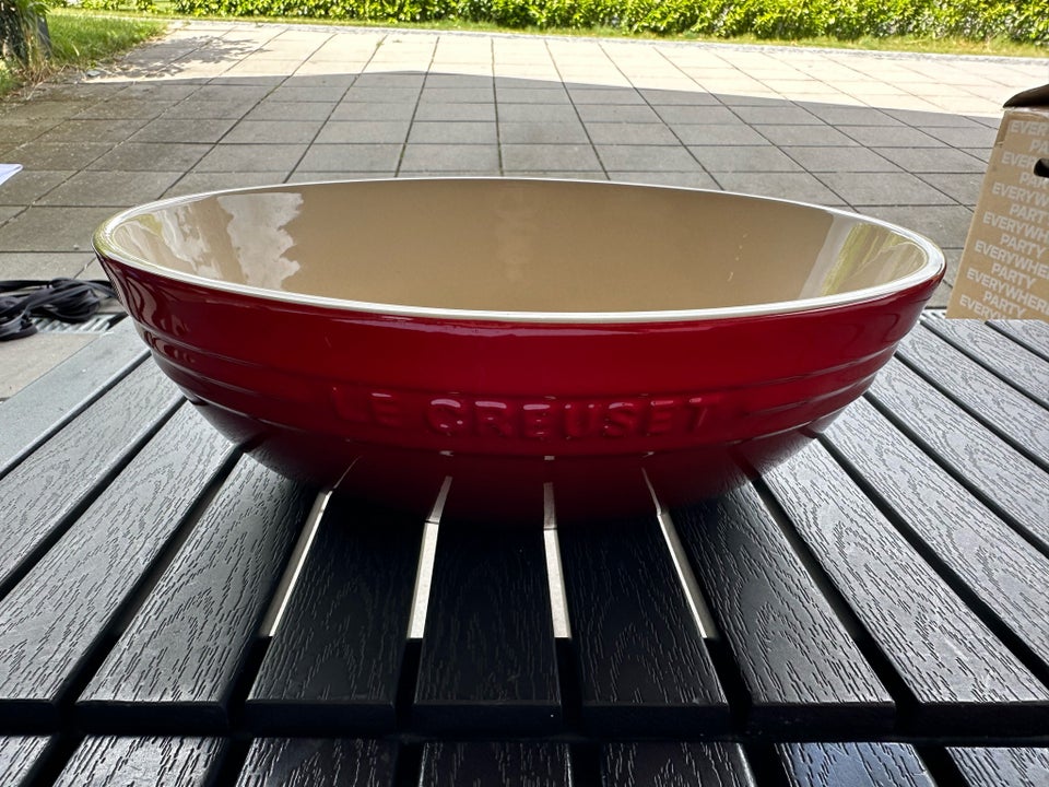 Keramik, Fad skål, Le creuset