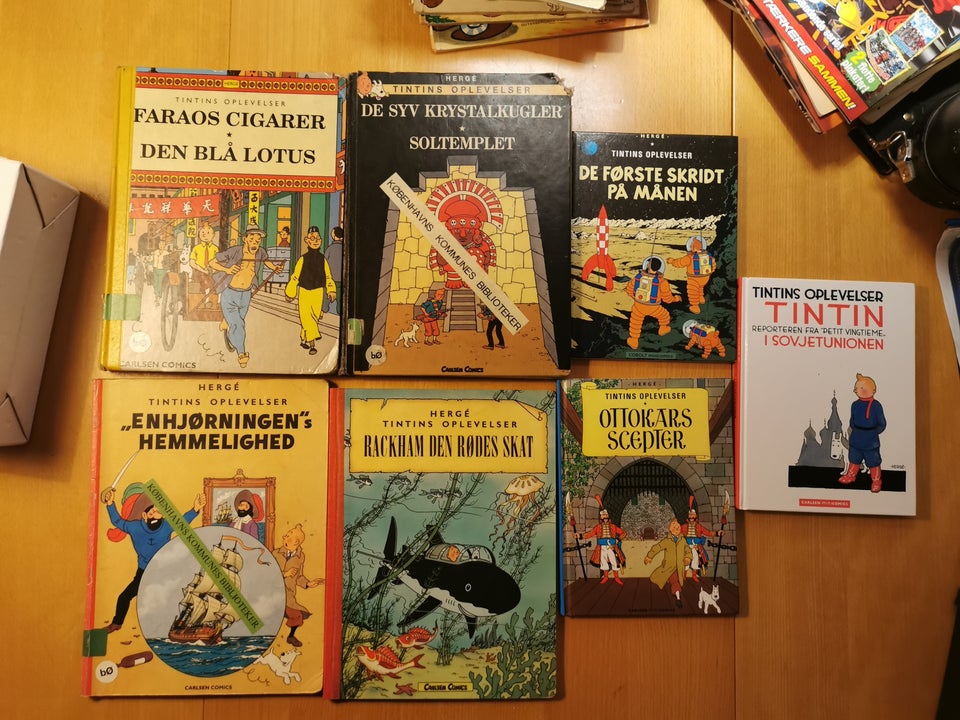 Tintin, Hergé, Tegneserie