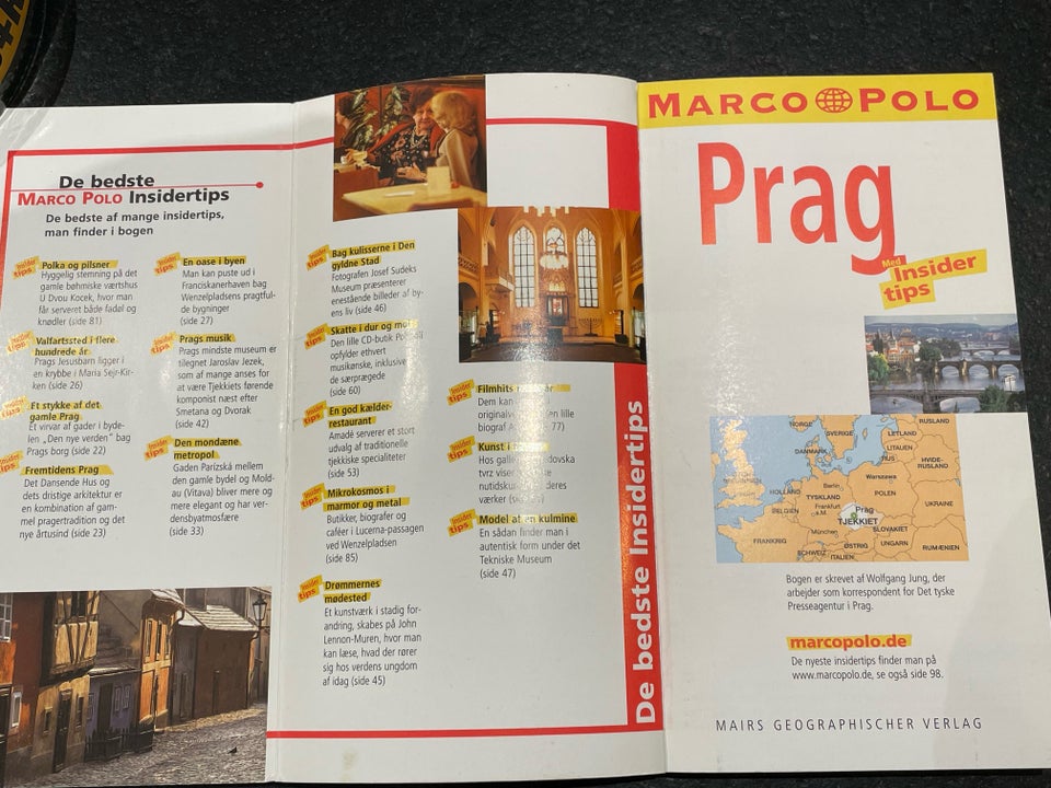 Prag rejseguide, Marco Polo, emne: