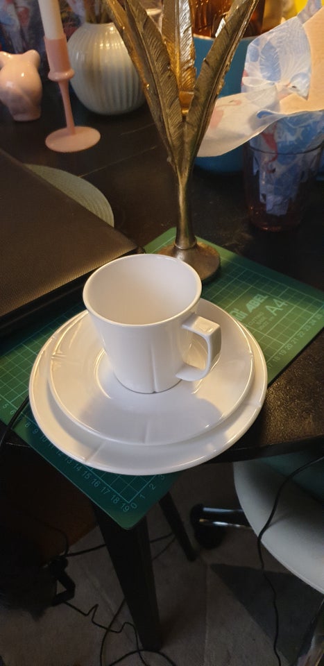 Porcelæn Kaffekop underkopper