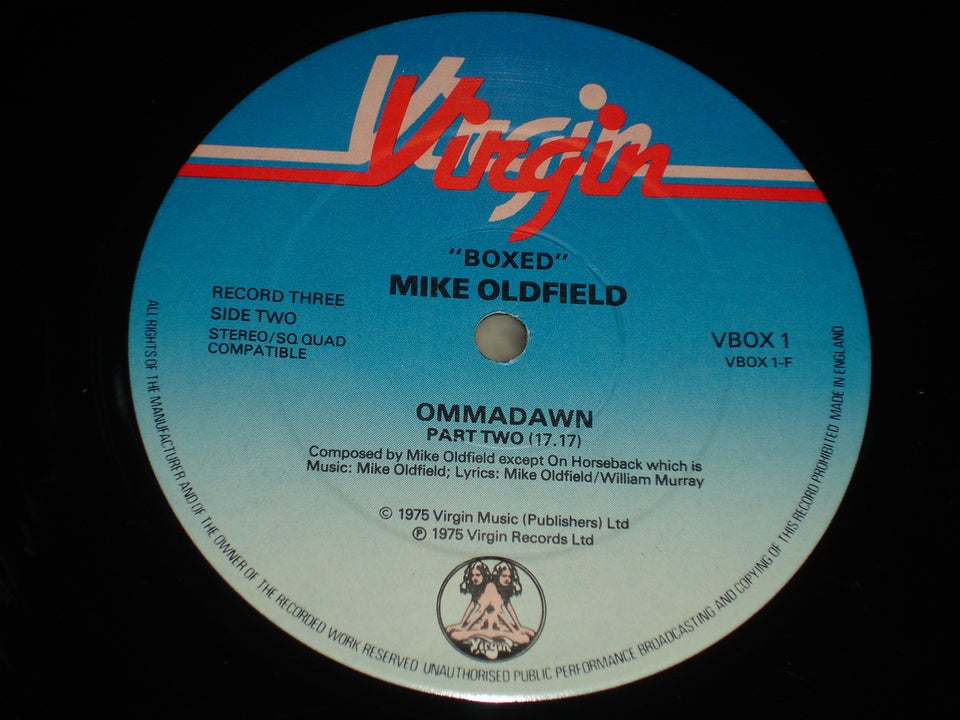 LP Mike Oldfield – Boxed