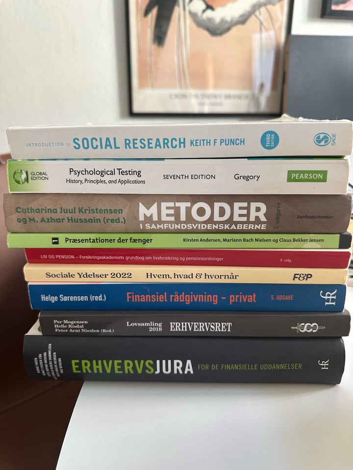 Studiebøger til Psykologi og