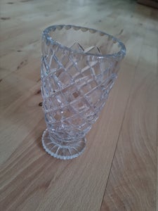 Glas Krystalvase