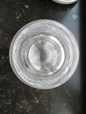 Glas Vase Svensk f Skruf