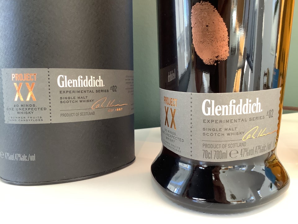 Spiritus, Glenfiddich 2 flasker