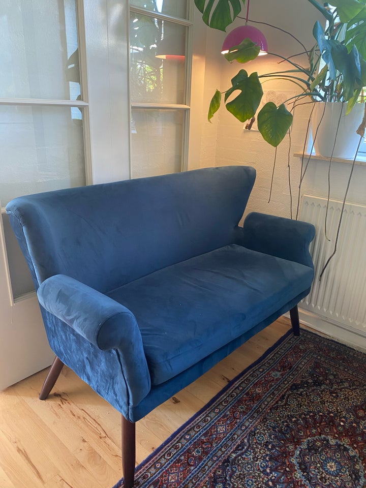 Sofa velour 2 pers