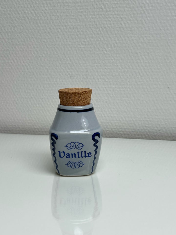 Keramik Vanille krukke Søholm