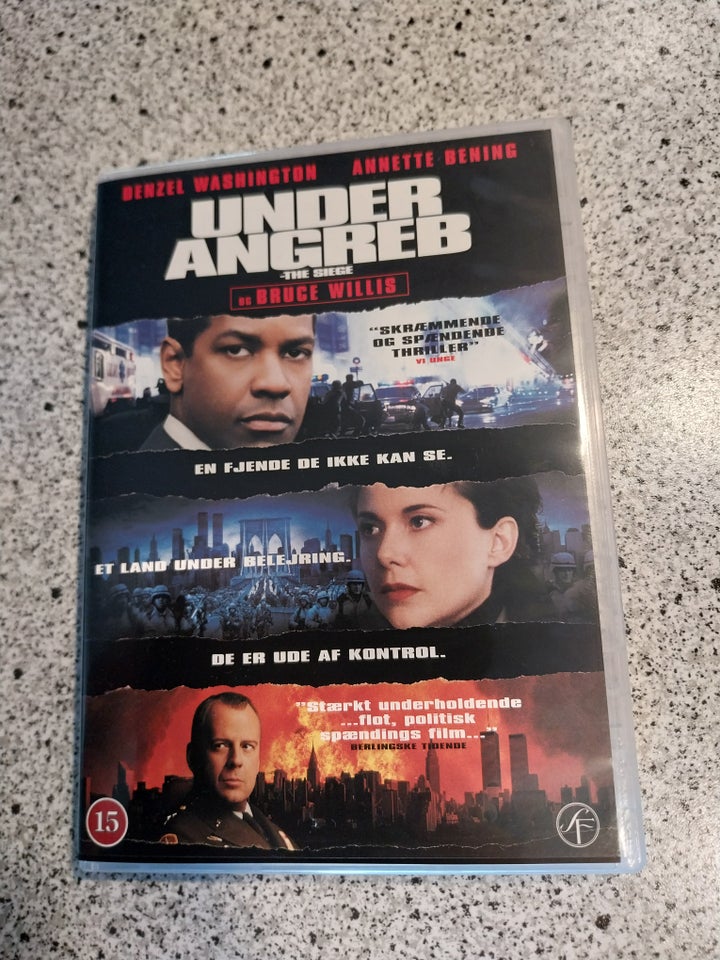 UNDER ANGREB DVD action