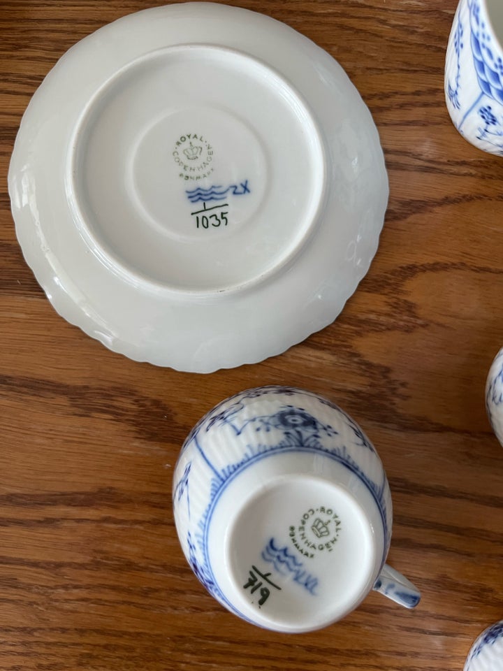 Porcelæn Kop og tallerken Royal