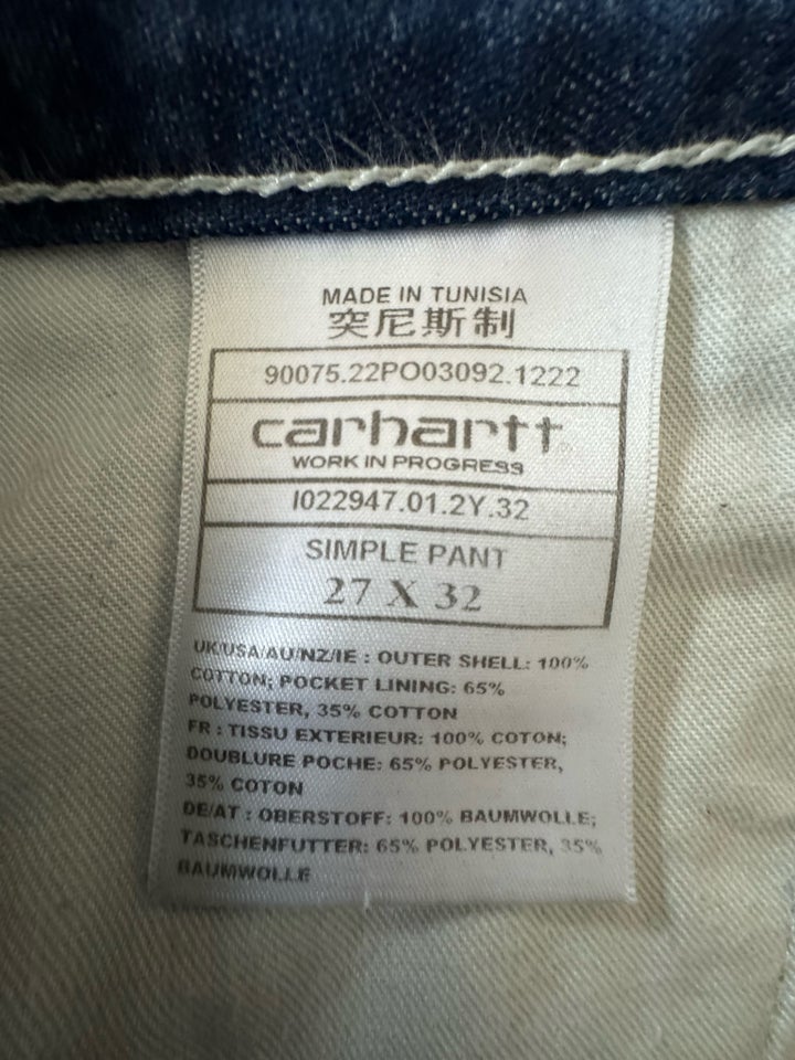 Jeans, Carhartt, str. 27