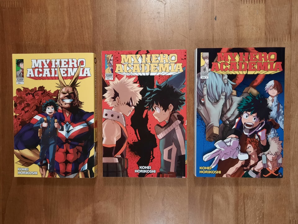 My Hero Academia 1 - 3 (engelsk),