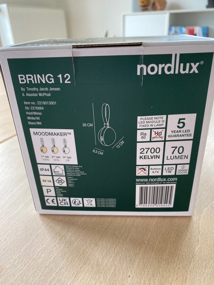 Bærbar lampe Nordlux