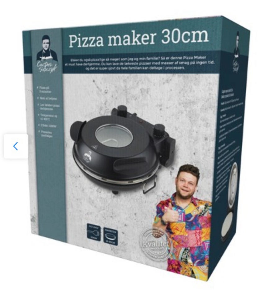 Pizza maker Casper Sobczyk