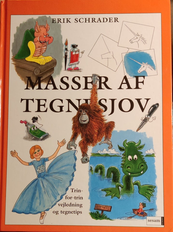 Masser af tegnesjov, Erik Schrader