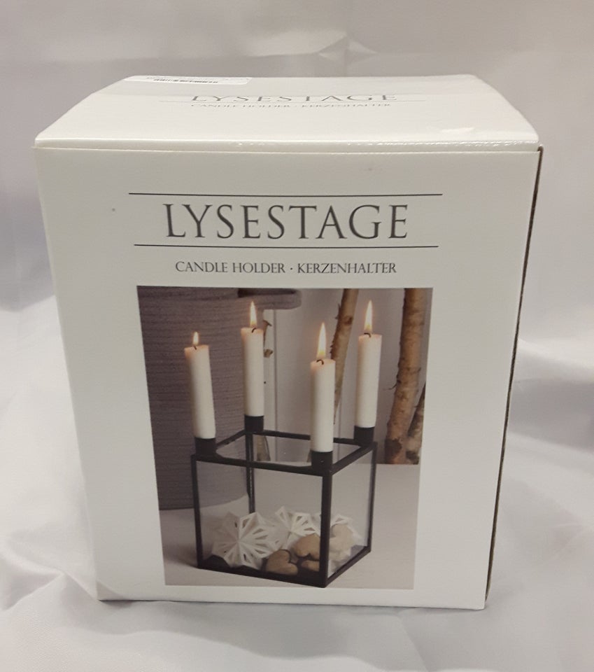 Cupe Lysestage m/glassider